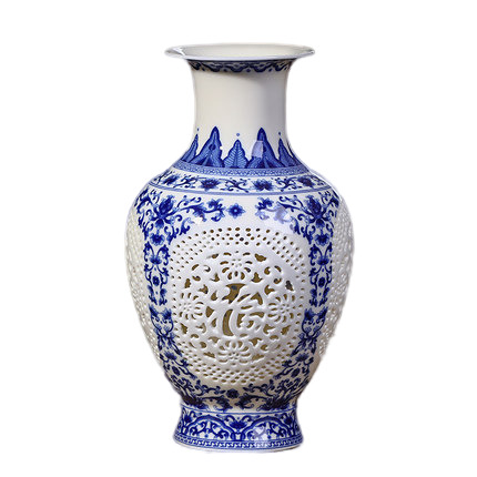 porcelain Jahrriesnge  for hollow out vase cna0405 