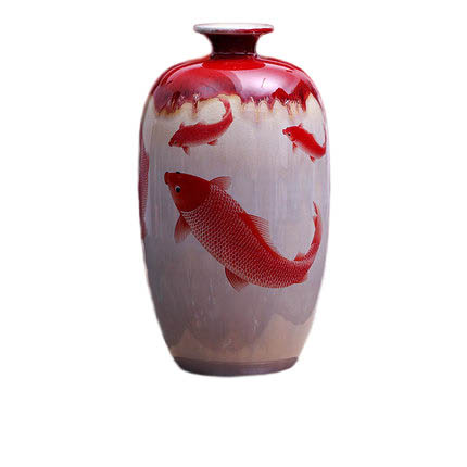porcelain for Jahrriesnge kiln change cracked glaze pomegranate flower vase cna0438 porcelain Jahrriesnge for kiln change cracked glaze pomegranate flower vase cna0438