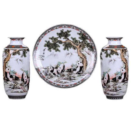 porcelain for Jahrriesnge vase set three pieces cna0568 porcelain Jahrriesnge for vase set three pieces cna0568