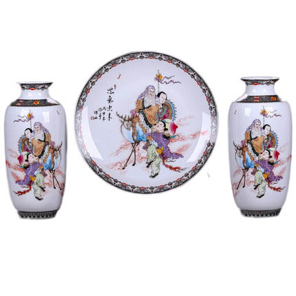 porcelain for Jahrriesnge vase set three pieces cna0572 porcelain Jahrriesnge for vase set three pieces cna0572