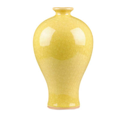 porcelain for Jahrriesnge yellow ice cube cracked gourd vase cna0736 porcelain Jahrriesnge for yellow ice cube cracked gourd vase cna0736