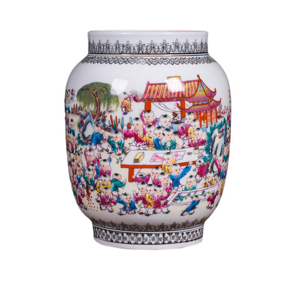 porcelain for Jahrriesnge pastel one hundred children figure vase cna0786 porcelain Jahrriesnge for pastel one hundred children figure vase cna0786