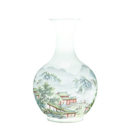 porcelain for Jahrriesnge colorful landscape vase cna1006 porcelain Jahrriesnge for colorful landscape vase cna1006
