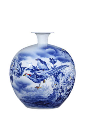 porcelain for Jahrriesnge flowers and birds vase cna1113 porcelain Jahrriesnge for flowers and birds vase cna1113