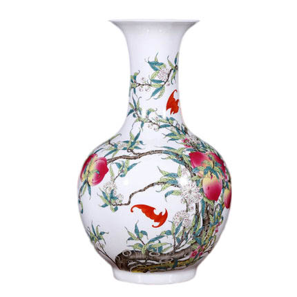 porcelain for Jahrriesnge nine peach illustration vase cna1127 porcelain Jahrriesnge for nine peach illustration vase cna1127