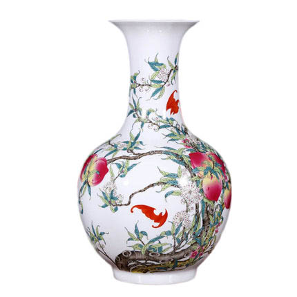 porcelain for Jahrriesnge nine peach illustration vase cna1129 porcelain Jahrriesnge for nine peach illustration vase cna1129