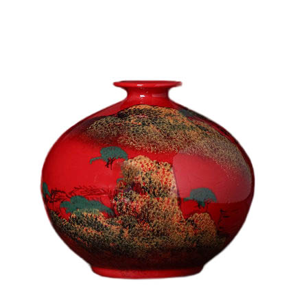 porcelain for Jahrriesnge red landscape vase cna1355 porcelain Jahrriesnge for red landscape vase cna1355