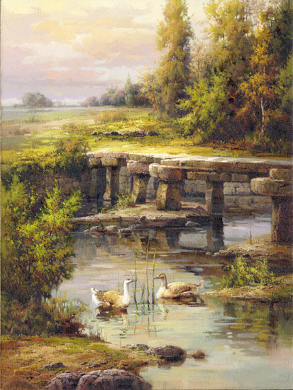 Landscape for Jahrriesnge bridge-lpf02257 Landscape Jahrriesnge for bridge-lpf02257