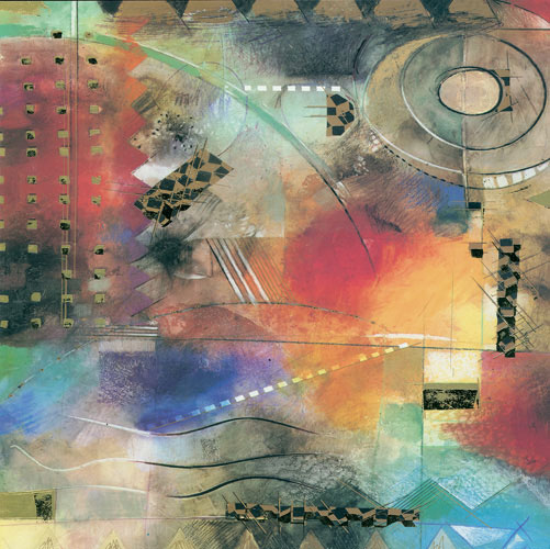 Abstract Jahrriesnge  for untitle-lpf03926 