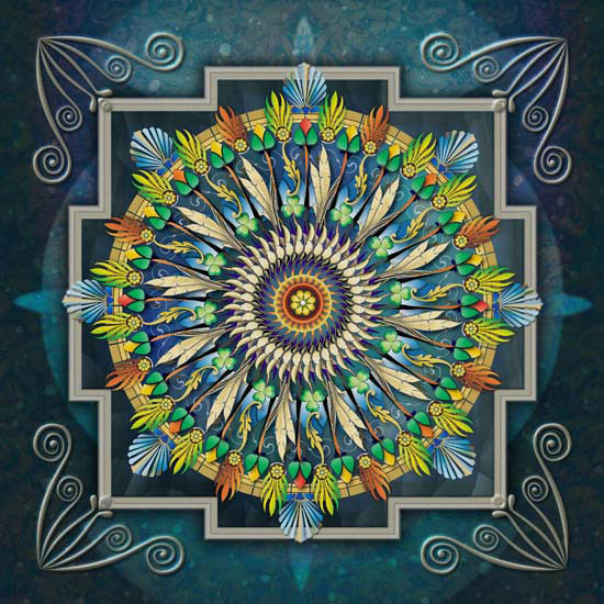 Abstract Jahrriesnge  for colorful-lpf06354 