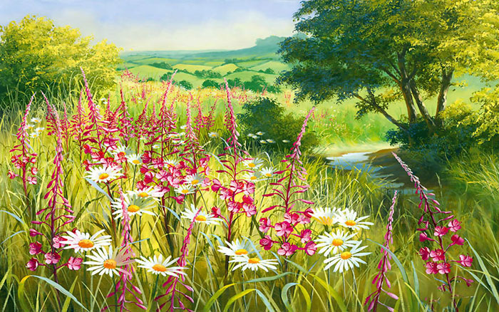 Landscape for JAHRRIESNGE flowers lpf08301 Landscape JAHRRIESNGE for flowers lpf08301