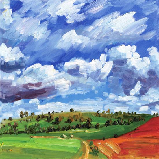 Landscape JAHRRIESNGE  for open land lpf08429 