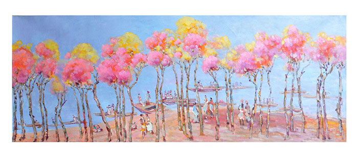 Landscape JAHRRIESNGE  for trees lpf08717 