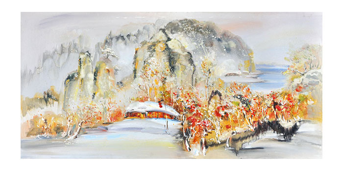 Landscape JAHRRIESNGE  for mountains lpf08760 