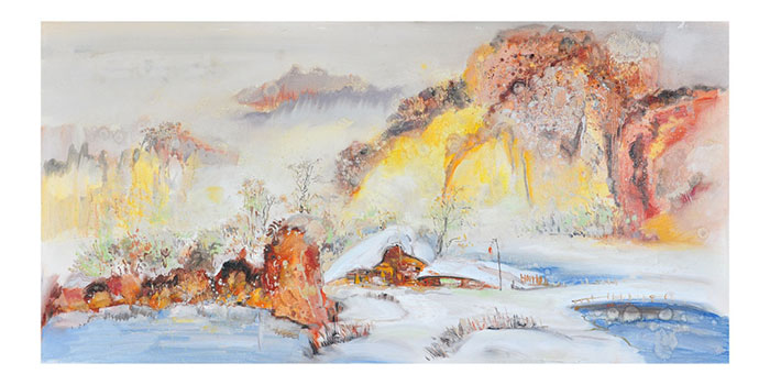 Landscape JAHRRIESNGE  for mountains lpf08761 