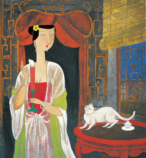 Portrait for Jahrriesnge old times lady lpf08780 Portrait Jahrriesnge for old times lady lpf08780