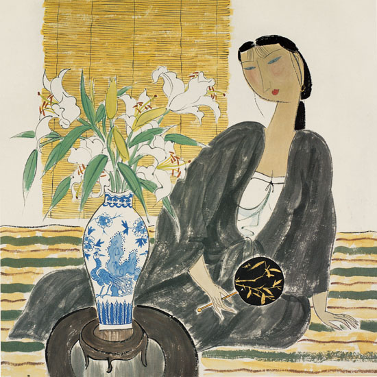 Portrait for Jahrriesnge old times lady lpf08781 Portrait Jahrriesnge for old times lady lpf08781