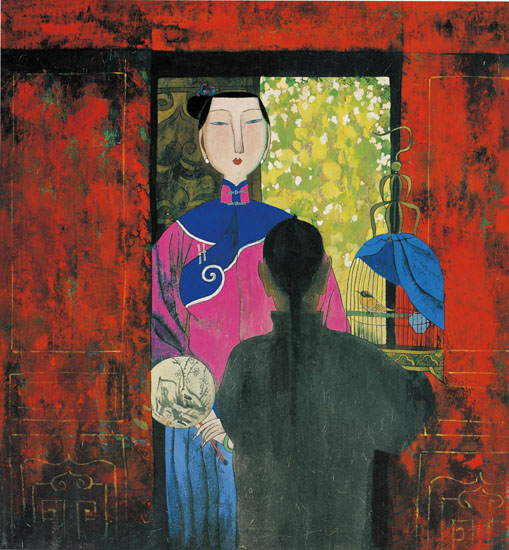 Portrait for Jahrriesnge old times lady lpf08793 Portrait Jahrriesnge for old times lady lpf08793