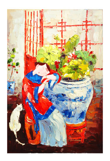 Portrait for Jahrriesnge old times lady lpf08852 Portrait Jahrriesnge for old times lady lpf08852