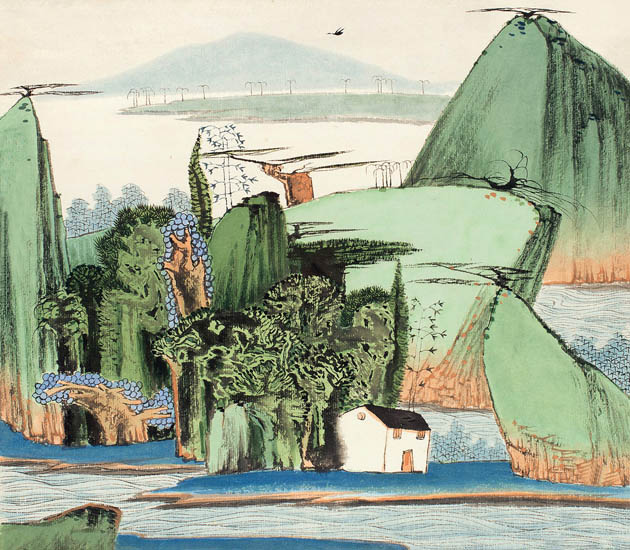 Landscape JAHRRIESNGE  for mountains lpf08900 