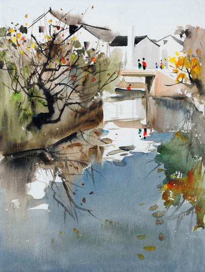 Landscape for JAHRRIESNGE old times houses lpf09099 Landscape JAHRRIESNGE for old times houses lpf09099