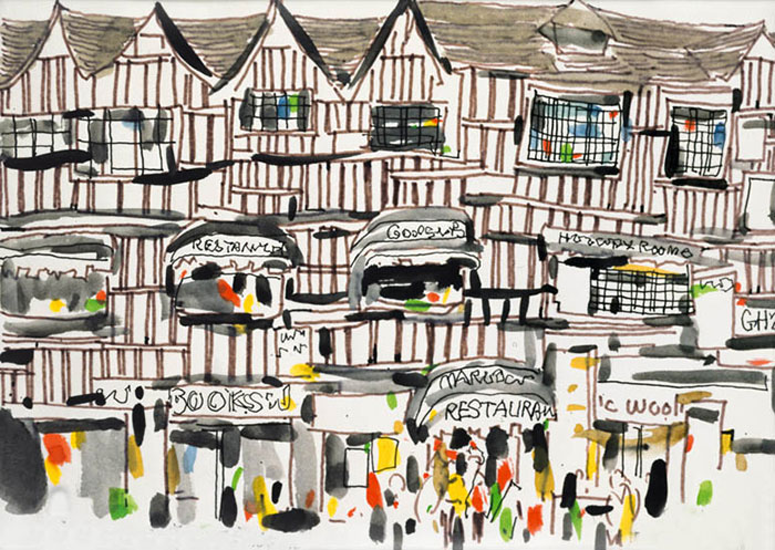 Landscape JAHRRIESNGE  for restaurant lpf09140 