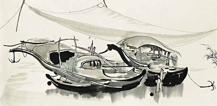 Landscape for JAHRRIESNGE boats lpf09141 Landscape JAHRRIESNGE for boats lpf09141