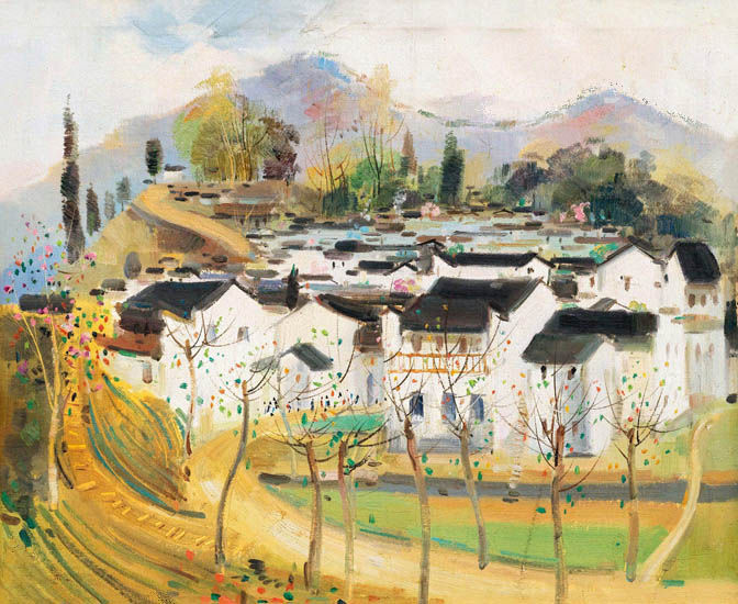 Landscape for JAHRRIESNGE village lpf09226 Landscape JAHRRIESNGE for village lpf09226