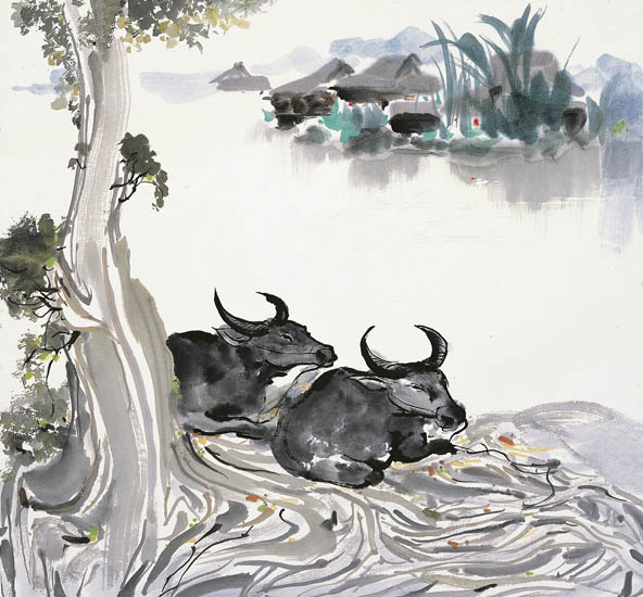 Landscape for JAHRRIESNGE cows lpf09279 Landscape JAHRRIESNGE for cows lpf09279