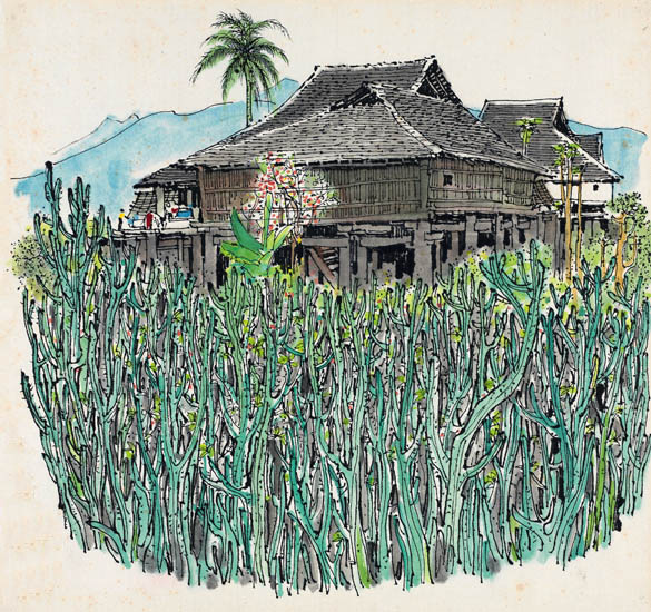 Landscape for JAHRRIESNGE houses lpf09302 Landscape JAHRRIESNGE for houses lpf09302