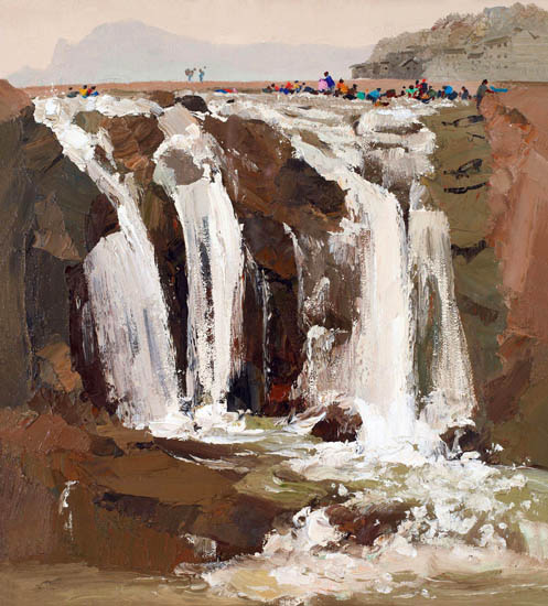 Landscape for JAHRRIESNGE waterfall lpf09310 Landscape JAHRRIESNGE for waterfall lpf09310