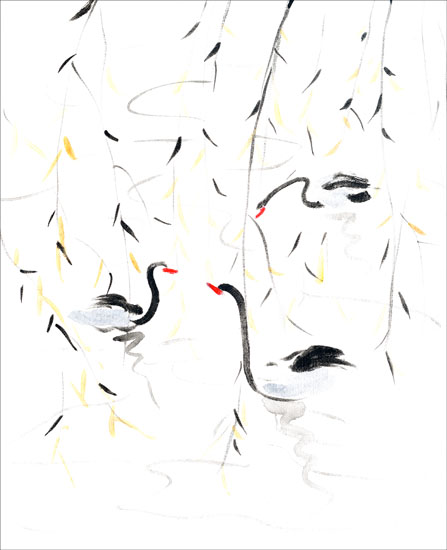 Landscape for JAHRRIESNGE geese lpf09406 Landscape JAHRRIESNGE for geese lpf09406