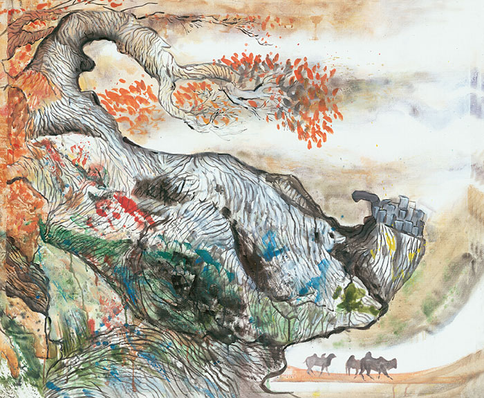 Landscape JAHRRIESNGE  for trees lpf09546 