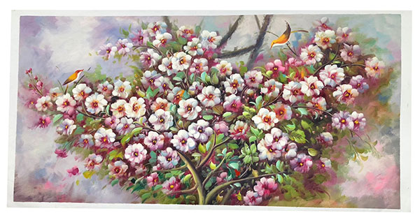 Oil Painting for JAHRRIESNGE pine-flower-lpg403 Oil Painting JAHRRIESNGE for pine-flower-lpg403