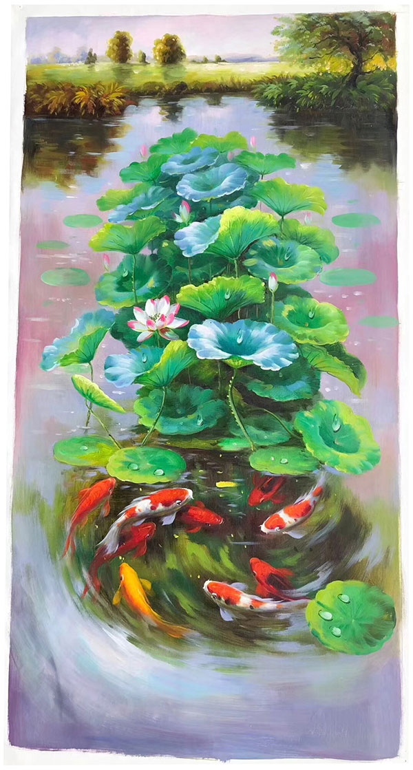 Landscape for Jahrriesnge lotus-and-fish-lpg0594 Landscape Jahrriesnge for lotus-and-fish-lpg0594