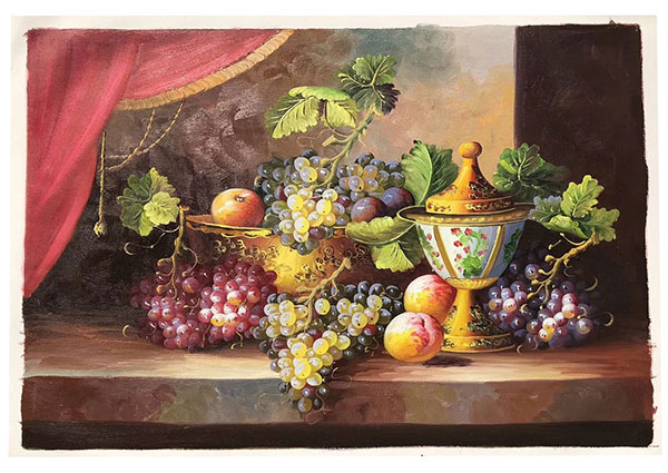 Still Life Jahrriesnge  for vase-fruits-lpg0881 