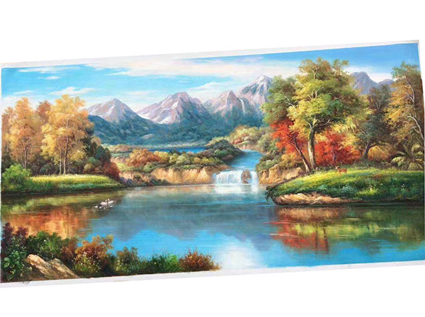 Landscape JAHRRIESNGE  for river-lpg1144 