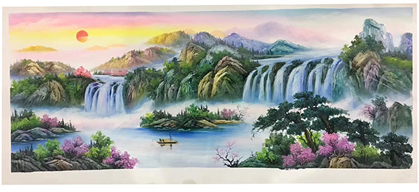 Landscape for Jahrriesnge waterfall-lpg1199 Landscape Jahrriesnge for waterfall-lpg1199