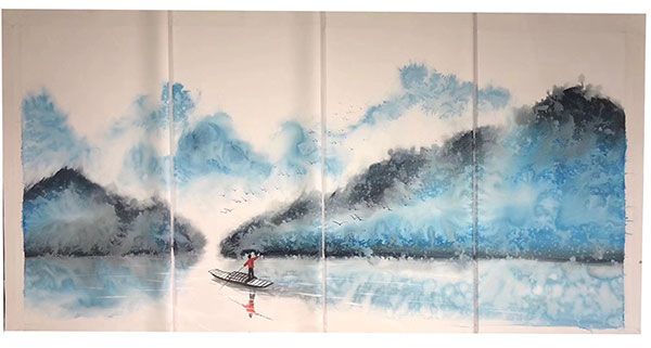 Landscape for Jahrriesnge boat-in-lake-lpg1399 Landscape Jahrriesnge for boat-in-lake-lpg1399