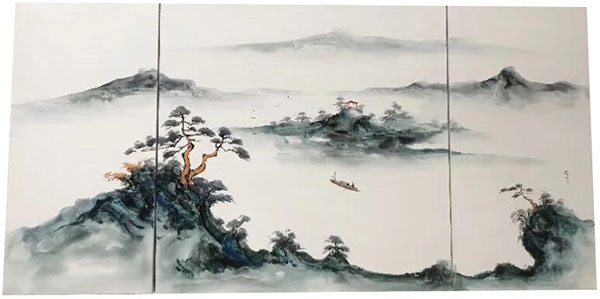 Landscape for JAHRRIESNGE boat-in-river-lpg1409 Landscape JAHRRIESNGE for boat-in-river-lpg1409