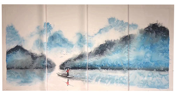 Landscape for JAHRRIESNGE montain-and-boat-lpg1441 Landscape JAHRRIESNGE for montain-and-boat-lpg1441