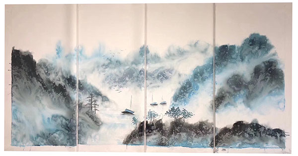 Landscape for Jahrriesnge montain-and-boat-lpg1444 Landscape Jahrriesnge for montain-and-boat-lpg1444