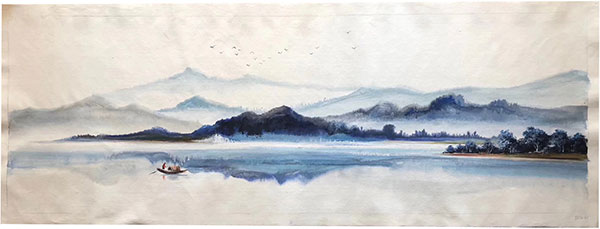 Landscape for Jahrriesnge montains-and-boat-lpg1463 Landscape Jahrriesnge for montains-and-boat-lpg1463