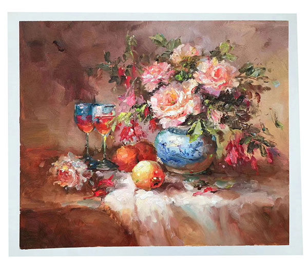 Still Life Jahrriesnge  for flower-lpg1889 