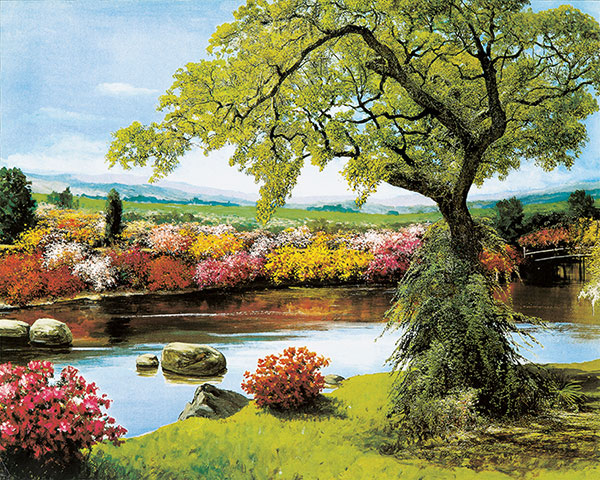 Landscape Jahrriesnge  for tree lpg2384 