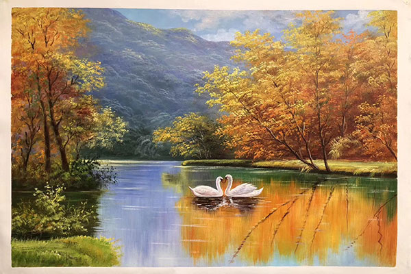 Landscape Jahrriesnge  for swans lpg2470 