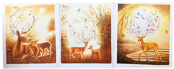 Animals for Jahrriesnge mixed deers lpg2677 Animals Jahrriesnge for mixed deers lpg2677