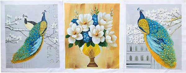 Animals for Jahrriesnge mixed peacocks and flowers lpg2681 Animals Jahrriesnge for mixed peacocks and flowers lpg2681